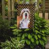 Bearded Collie Candy Corn Halloween Garden Flag