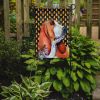 Basset Hound #3 Candy Corn Halloween Garden Flag