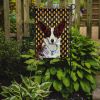 Corgi Candy Corn Halloween Garden Flag