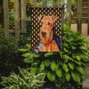 Airedale Candy Corn Halloween Garden Flag