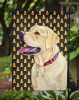 Labrador Retriever Candy Corn Halloween Garden Flag