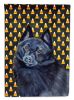 Schipperke Candy Corn Halloween Garden Flag