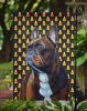 French Bulldog #2 Candy Corn Halloween Garden Flag