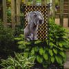 Weimaraner Candy Corn Halloween Garden Flag