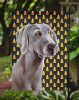 Weimaraner Candy Corn Halloween Garden Flag