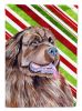 Newfoundland Candy Cane Christmas Garden Flag