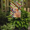 Australian Cattle Dog Candy Cane Christmas Garden Flag