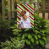Australian Shepherd Candy Cane Christmas Garden Flag