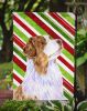 Australian Shepherd Candy Cane Christmas Garden Flag