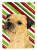 Border Terrier Candy Cane Christmas Garden Flag
