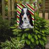 Basset Hound #2 Candy Cane Christmas Garden Flag