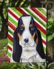 Basset Hound #2 Candy Cane Christmas Garden Flag
