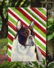 French Bulldog Candy Cane Christmas Garden Flag