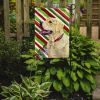 Labrador Retriever Candy Cane Christmas Garden Flag
