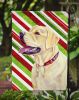 Labrador Retriever Candy Cane Christmas Garden Flag