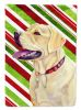 Labrador Retriever Candy Cane Christmas Garden Flag