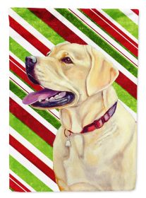 Labrador Retriever Candy Cane Christmas Garden Flag