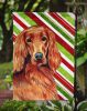 Irish Setter Candy Cane Christmas Garden Flag