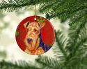 Airedale Terrier #2 Style # 1 Christmas Snowflakes Ornament