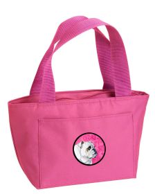 Bulldog Pink Lunch Bag