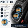 Border Terrier Car Cup Holder Car Coasters (Set of 2)