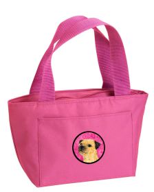 Border Terrier Pink Lunch Bag
