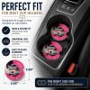 Basset Hound #1 Car Cup Holder Coasters (Set of 2)