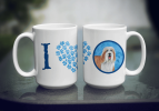 Bearded Collie #1 Coffee Mug 15 oz