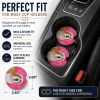 Bearded Collie #1 Car Cup Holder Coasters (Set of 2)