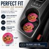 Bloodhound Car Cup Holder Coasters (Set of 2)
