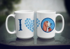 Basset Hound #11 Coffee Mug 15 oz