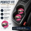 Bernese Mountain Dog Car Cup Holder Coasters (Set of 2)
