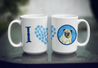 Pug #1 Coffee Mug 15 oz