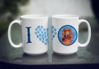 Irish Setter #1 Coffee Mug 15 oz