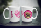 Tibetan Spaniel #2 Coffee Mug 15 oz