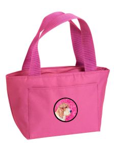 Petit Basset Griffon Vendeen/PBGV Pink Lunch Bag