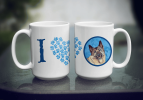 Norwegian Elkhound #1 Coffee Mug 15 oz