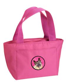 Norwegian Elkhound Pink Lunch Bag