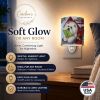 Bichon Frise Santa's List Christmas Ceramic Nightlight