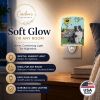 Border Collie "Crossing" Ceramic Nightlight