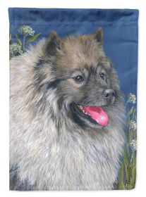 Keeshond 1 House Flag