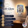 West Highland White Terrier/Westie "Hydrangea" Ceramic Nightlight