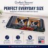 Boston Terrier Looking for Santa Christmas Bathroom/Kitchen Mat