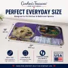 Cairn Terrier Gone Fishing Bathroom/Kitchen Mat