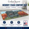 Cairn Terrier Mom's Pumpkins Bathroom/Kitchen Mat