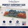 Cairn Terrier Mom's Pumpkins Bathroom/Kitchen Mat