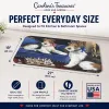 Wire Fox Terrier Checkmates Bathroom/Kitchen Mat
