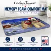 Soft Coated Wheaten Terrier Christmas Bathroom/Kitchen Mat