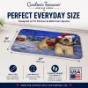 Soft Coated Wheaten Terrier Christmas Bathroom/Kitchen Mat