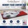West Highland White Terrier/Westie Red Pillow Bathroom/Kitchen Mat